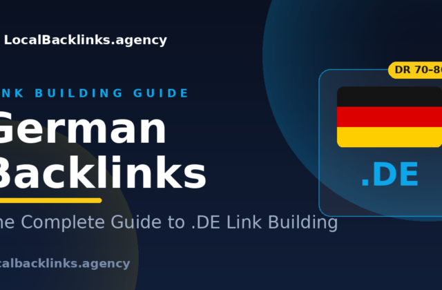 German Backlinks – Complete Guide to .DE Link Building