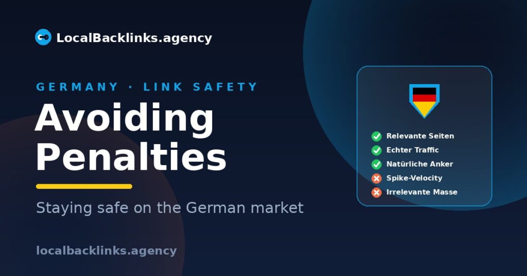 Avoiding Google link penalties in the German market