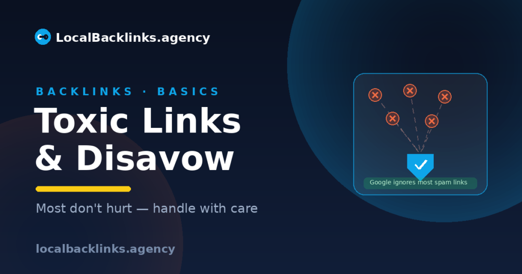 Google ignoring spammy toxic backlinks blocked by a shield