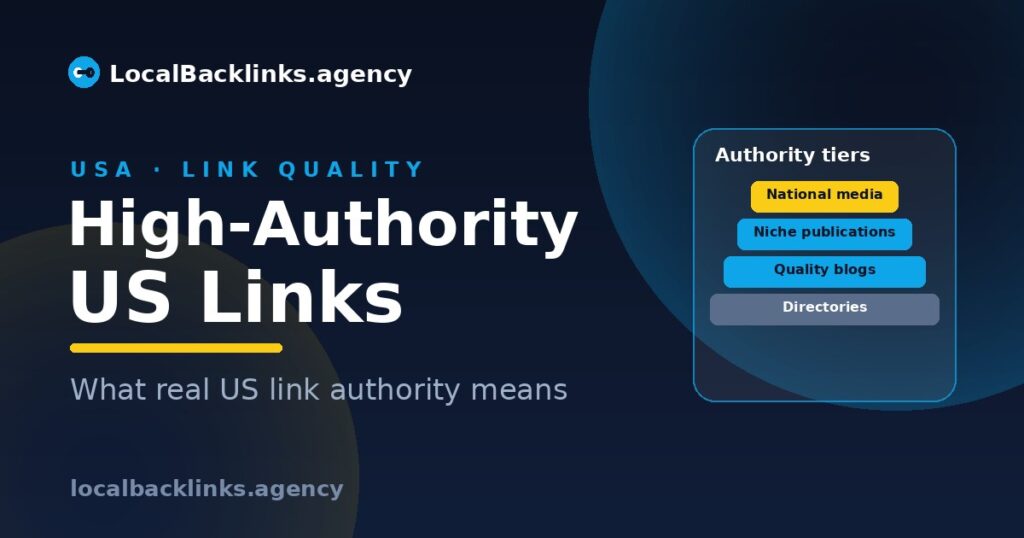 US backlink authority tiers