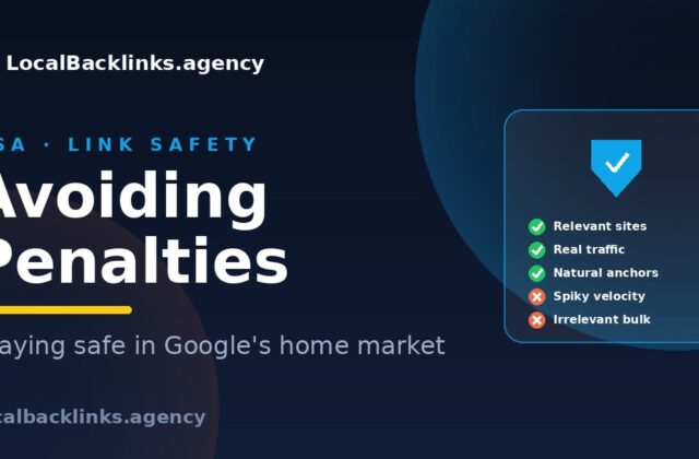 Avoiding Google link penalties in the US