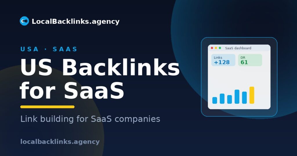 US backlinks for SaaS companies