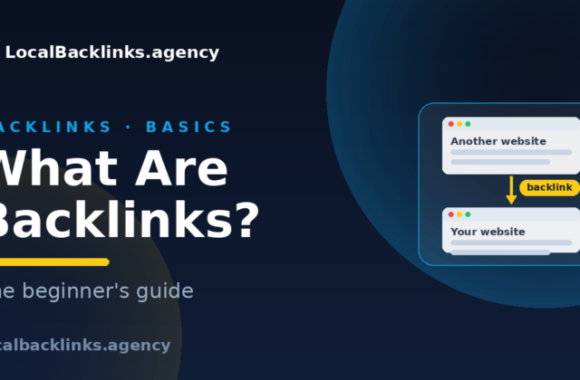 Another website linking to your website with a backlink