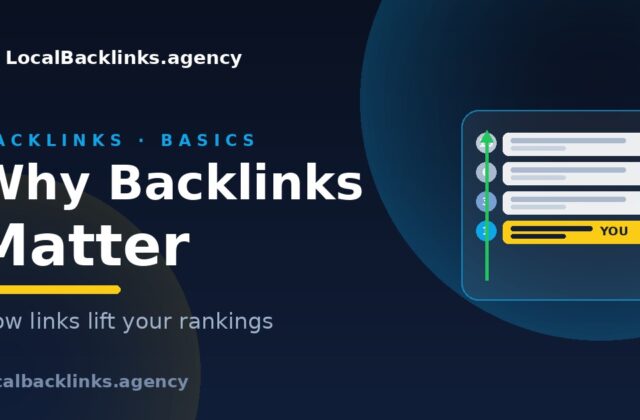 Backlinks lifting a site to the #1 search ranking position
